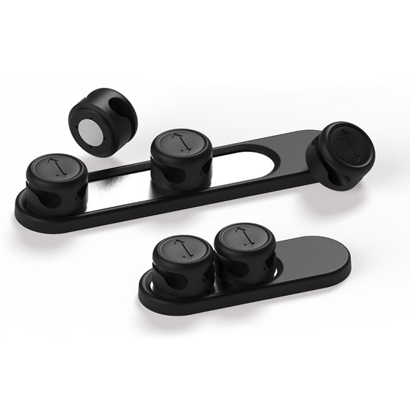 Desktop Magnetic Cable Holder Cord