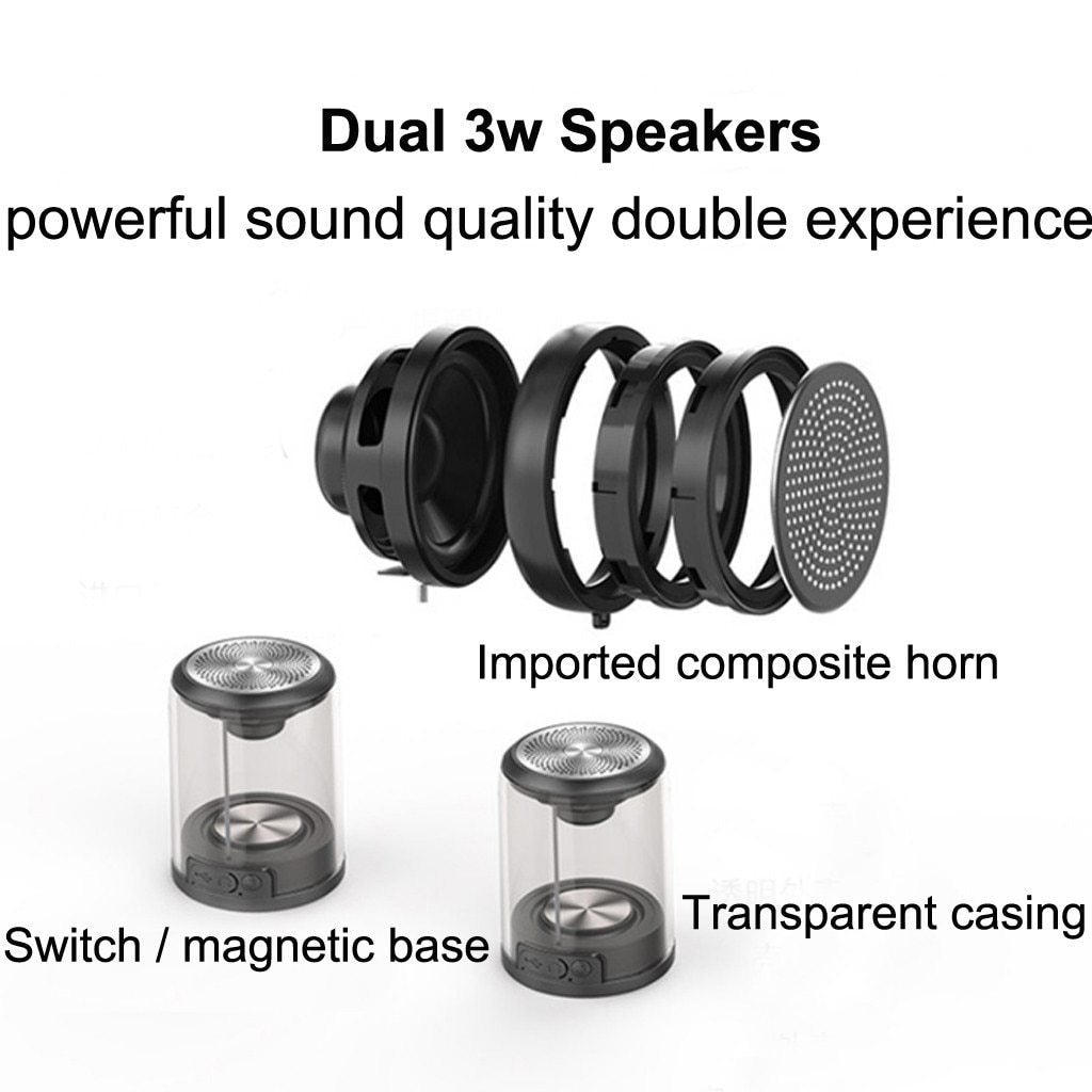 Transparent Bluetooth Speaker