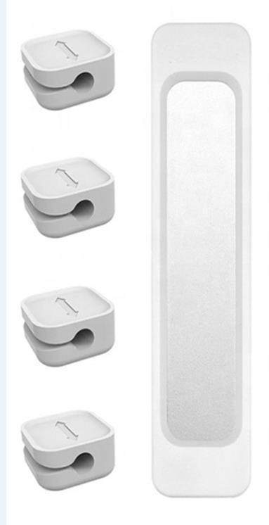 Desktop Magnetic Cable Holder Cord